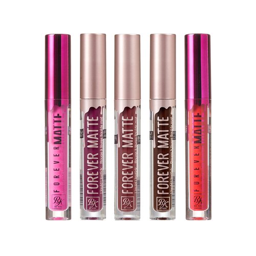 Ruby Kisses Forever Matte Liquid Lipstick 5 Pack - RFML08&13&14&21&22