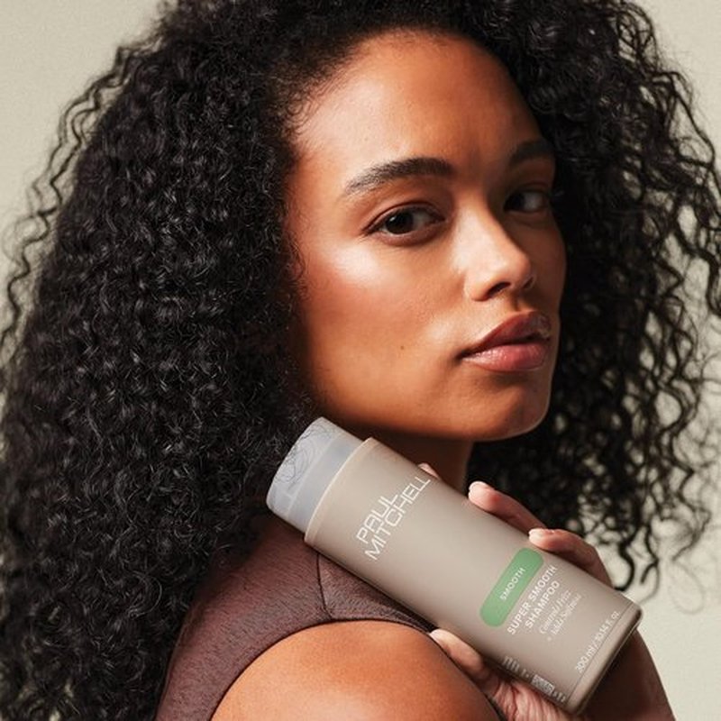 Paul Mitchell Super Smooth Shampoo - Control Frizz & Add Softness for Frizzy Hair 33.8 oz