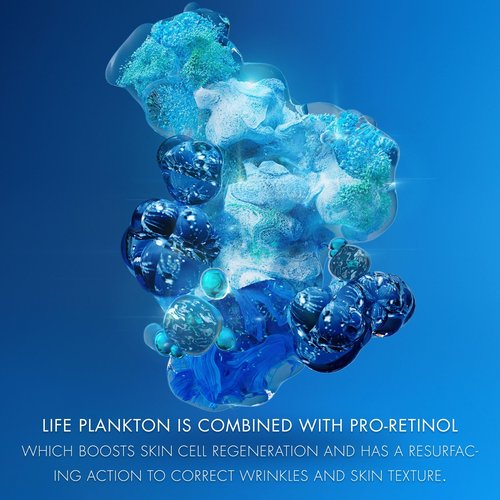 Biotherm Blue Pro-Retinol Wrinkle Smoothing Eye Cream, Anti-Wrinkle and Dark Circles Eye Care with Biotech Plankton & Pro-Retinol, Smoothes and Brightens, Ophthalmologically Tested, Vegan, 0.5 Fl. Oz