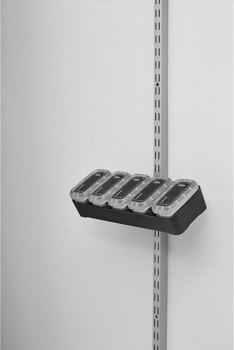 Rubbermaid FastTrack Rail Bench Blox Kit - Efficient Garage Organization System for Tools & Supplies