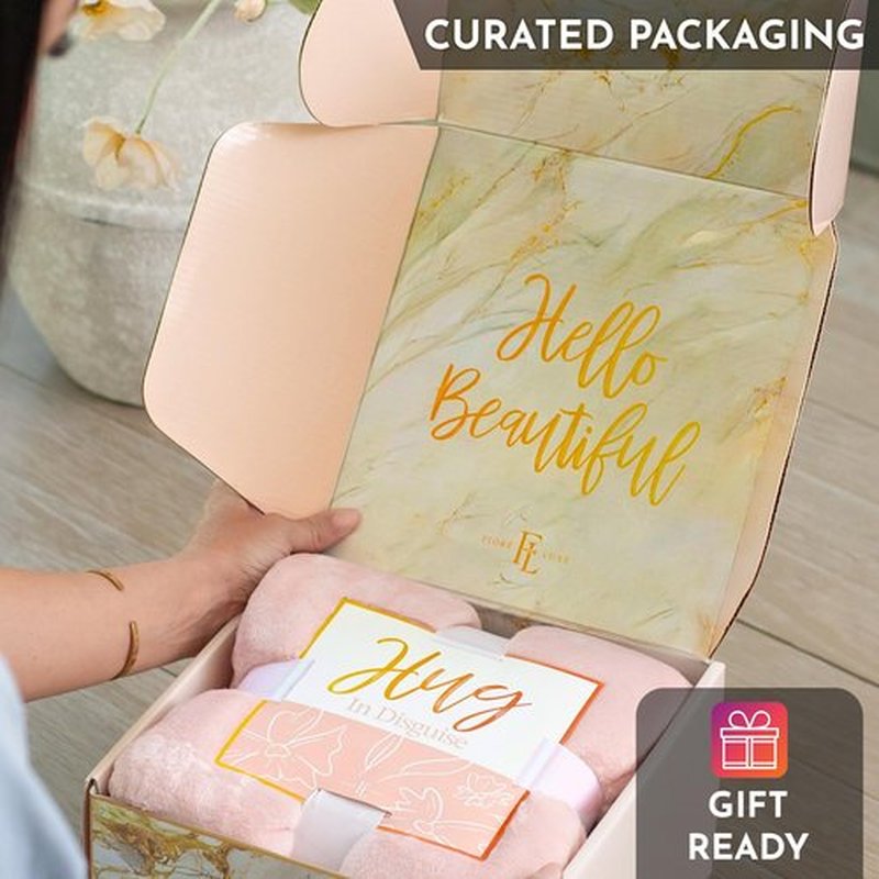 Self Care Gifts for Women – 10 Piece Care Package for Women, Birthday Day Gift Set, Relaxing Spa Baskets for Wife, Grandma, Sister, Hug in a Box, Thanksgiving, Women's Day, Christmas, Valentine