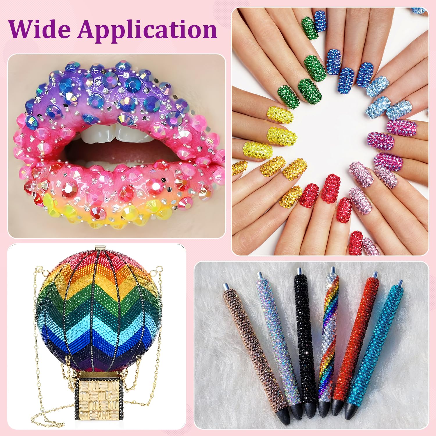 32000Pcs Resin Rhinestones for Crafting with Tweezers, Mixed-Color 3mm Non Hotfix Flatback Gems, Bedazzling Crystal for DIY Crafts Clothing Tumblers Mugs Shoes Fabric Decor Nail Art Makeup