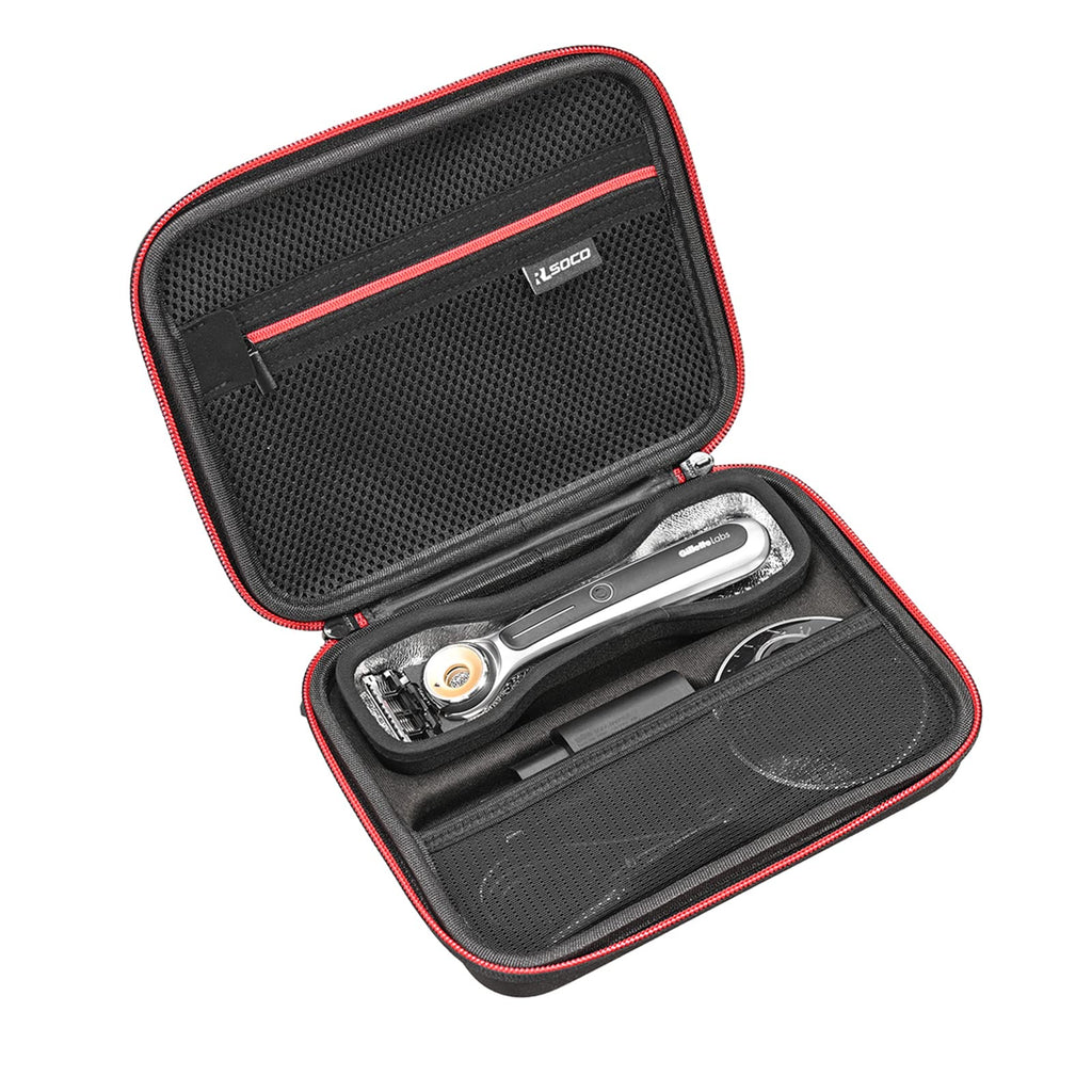 RLSOCO Carrying Case Compatible With Gillette Heated Razor for Men - Black (Case Only)