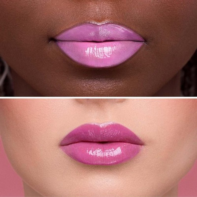 Juvia's Place Smoothie Lip Gloss - Hydrating Pink Velvet Cream Lipgloss | Non-Sticky Plumping Formula with Cocoa Butter & Chia Oil