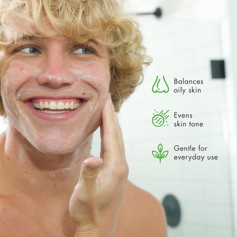 Tiege Hanley Acne Treatment Set for Men - Level 1 Skin Care System with Salicylic Acid & Glycolic Pads | 3-Piece Kit