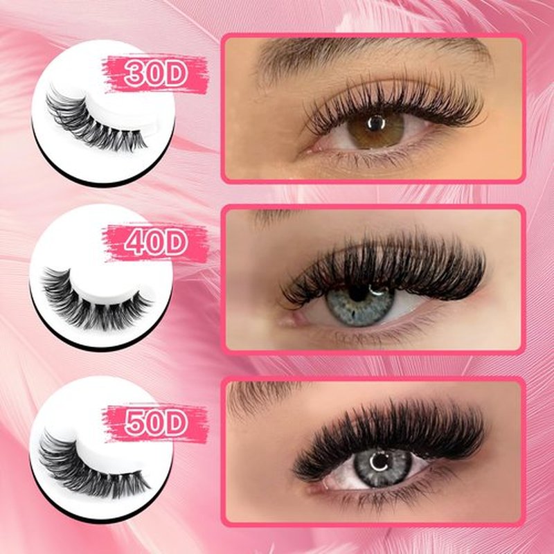 Lash Extension Kit, DIY Eyelash Clusters Kit with Lash Bond and Seal Glue Waterproof, Eyelashes Remover for Lash Cluster Extensions Kit for Beginner,Lashes Applicator Tool (30D40D50D)