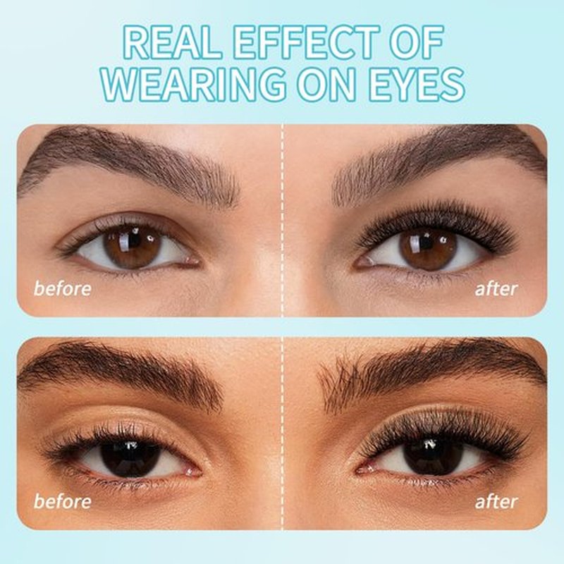GLAMLASH W Eyelash Extensions 7D Russian Volume Premade Fan Natural Soft Matte Black False Lashes Professional Salon Supplies(7D,0.07,D,13mm)