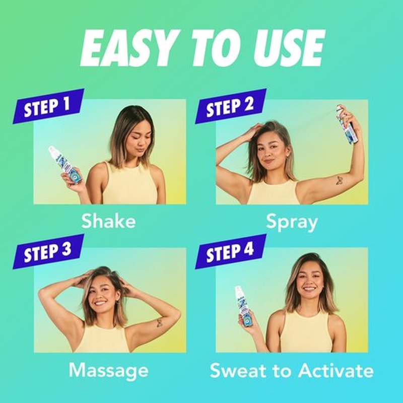 Batiste Dry Shampoo, Sweat Activated with Sweat Absorbing Technology, 5.71 OZ