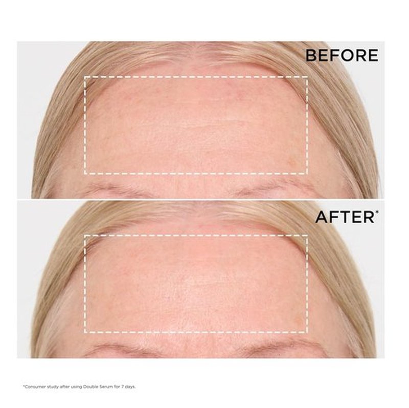 Clarins Double Serum - Anti-Aging Face Serum for Firmness, Smoothness & Radiance | 24H Hydration | All Skin Types