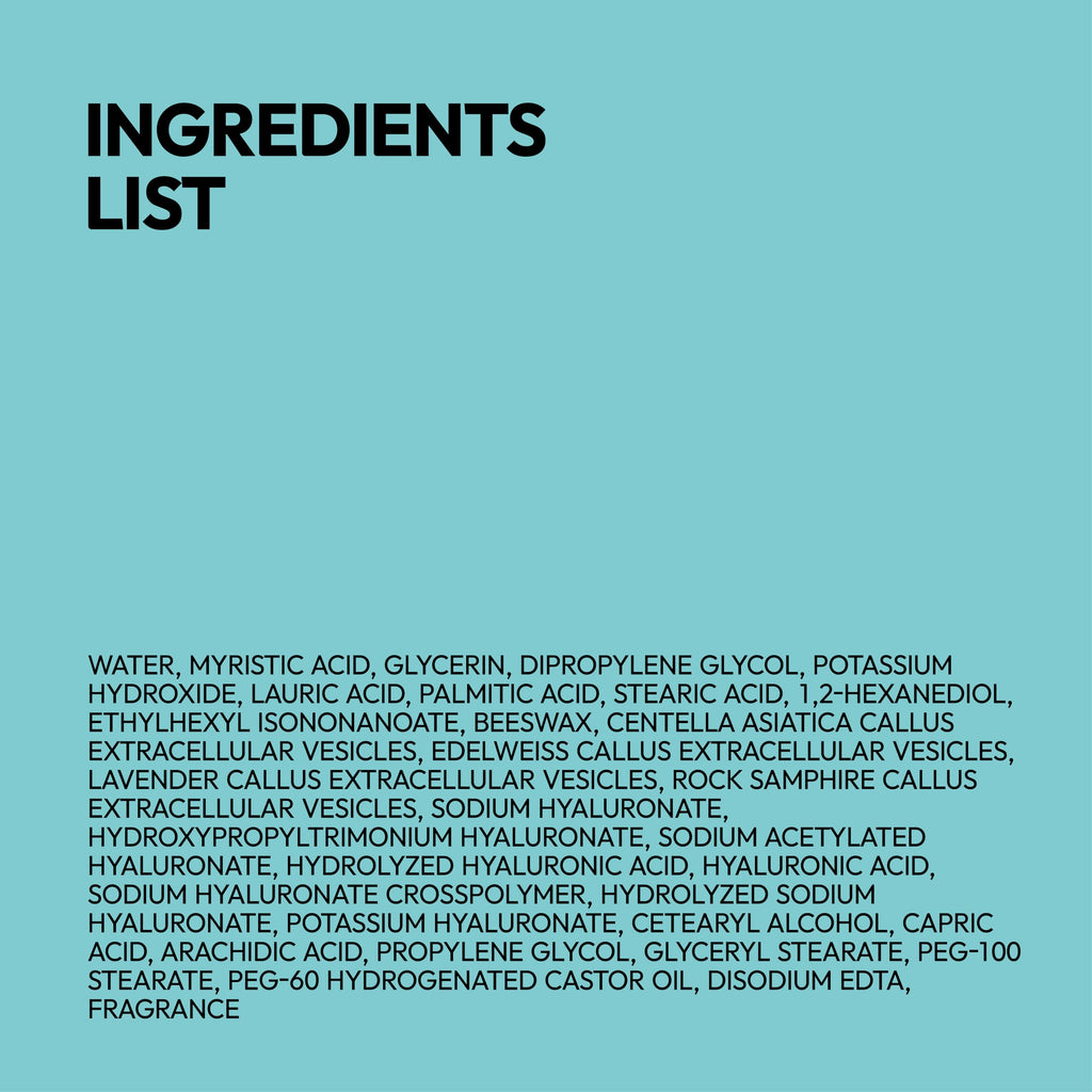 Exome Perfect Cleanser, Deep Moisture Hydrating Face Wash with 8 Types Hyaluronic Acid, Gentle Sebum Control & Impurity Removal, Low Irritation Fatty Acid Complex, Fresh Finish, 3.38 fl oz