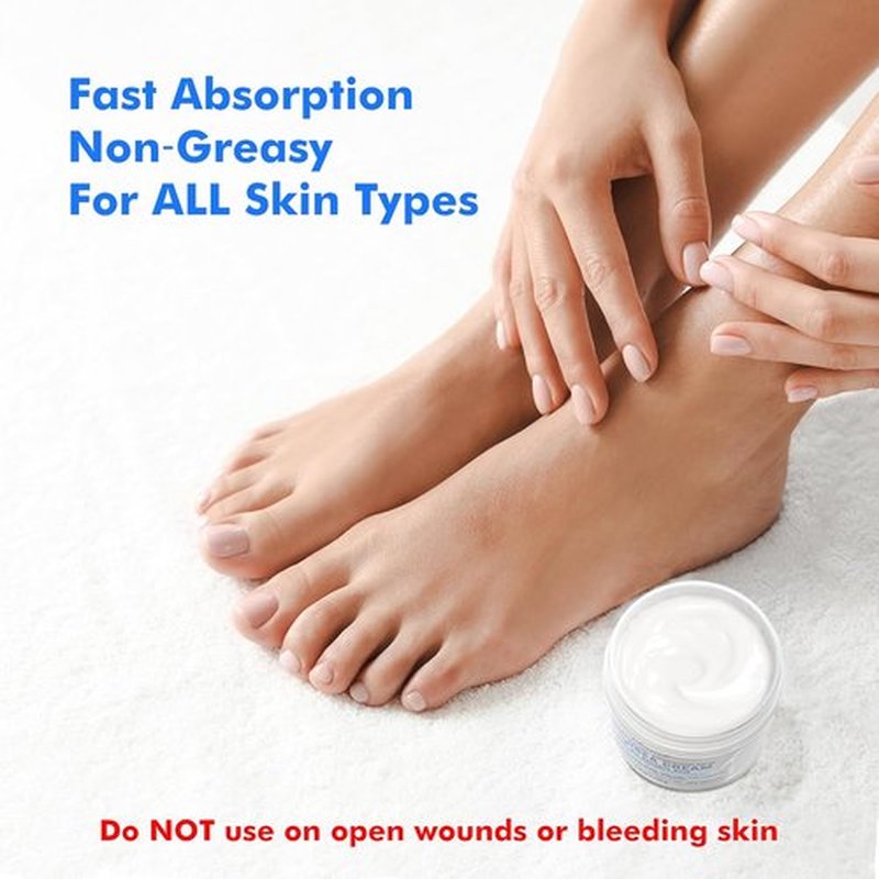 Ebanel Urea Cream 40% & Salicylic Acid 2% - Intensive Foot Cream for Dry, Cracked Skin | 2-Pack