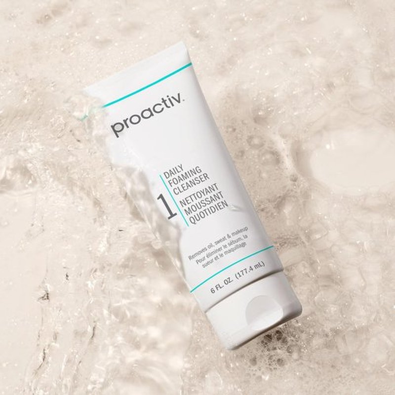 Proactiv Daily Foaming Cleanser for Acne-Prone Skin, Oil & Makeup Remover, Brightening Face Wash, Paraben-Free, Targets Post-Acne Dark Marks, 6 Fl Oz