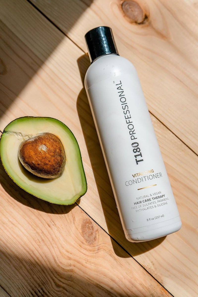 Vitalizing Hair Conditioner - Frizz Control & Nourishing Formula for All Hair Types - 4 fl oz