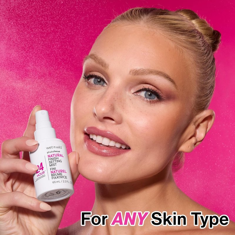 Wet n Wild Photo Focus Setting Mist - Lightweight & Nourishing Formula for 24HR Wear | Cruelty-Free & Vegan