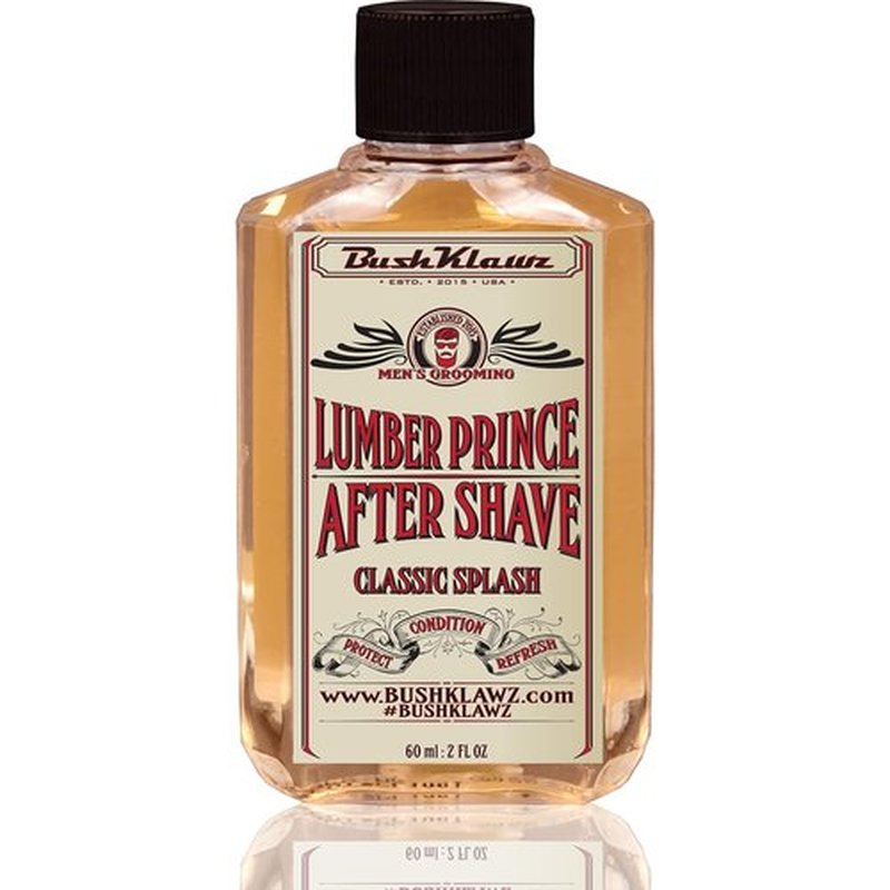 BushKlawz Classic After Shave Lotion - Refreshing Cooling Balm & Toner Sampler Kit | Travel Size