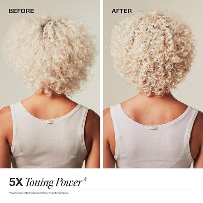 Paul Mitchell Platinum Plus Deep Violet Shampoo - Banish Brass & Intensely Tone Blonde, Gray, Silver Hair