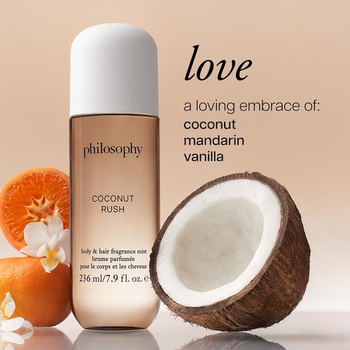 Philosophy Hair and Body Mists - Long-Lasting Fragrance for Women | Hydrating Vanilla, Pistachio & Coconut Scents