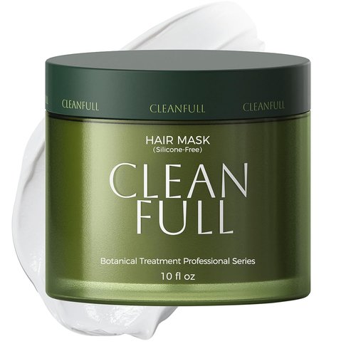 **Regine Switzerland Botanical Keratin Hair Mask - Deep Repair Conditioner for Dry, Damaged Hair (10 fl oz) | Vegan, Silicone-Free, Lightweight Formula**