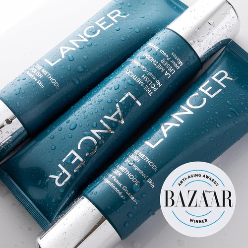 Lancer Skincare The Method - Polish Facial Exfoliator | Daily Scrub for Normal & Combination Skin, 8 Fl Oz