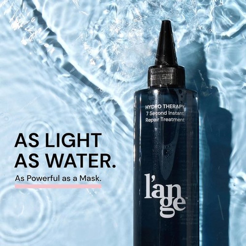 L'ANGE HAIR Hydro Therapy 7-Second Instant Repair - Hydrating Lamellar Treatment for Glossy, Frizz-Free Hair