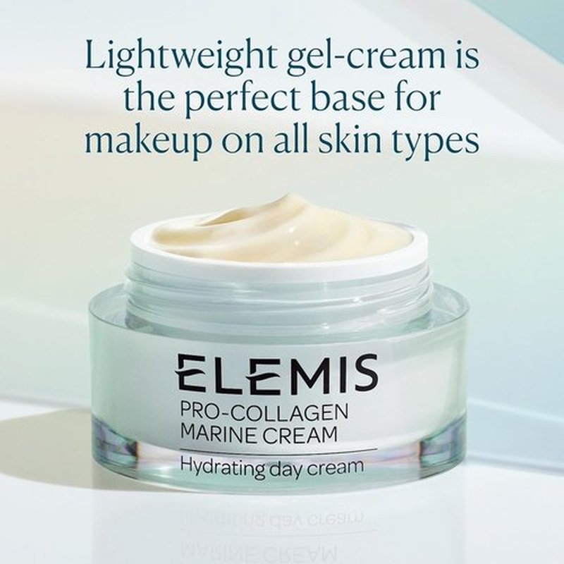 ELEMIS Pro-Collagen Marine Cream - Lightweight Anti-Wrinkle Daily Facial Moisturizer 1.6 oz