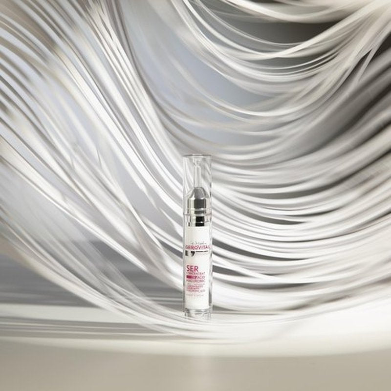 GEROVITAL EVOLUTION Hyaluronic Acid Concentrated Serum with Superoxide Dismutase SOD (The Anti-Aging Super Enzyme), Moisturizer, Anti-Wrinkle, Improves Skin Elasticity and Firmness, 10 ml