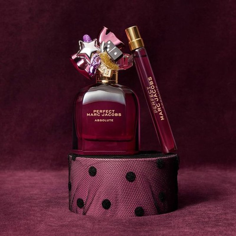 Marc Jacobs Perfect Absolute Eau de Parfum - Ambery Women's Fragrance with Caramelized Fig & Jasmine Notes