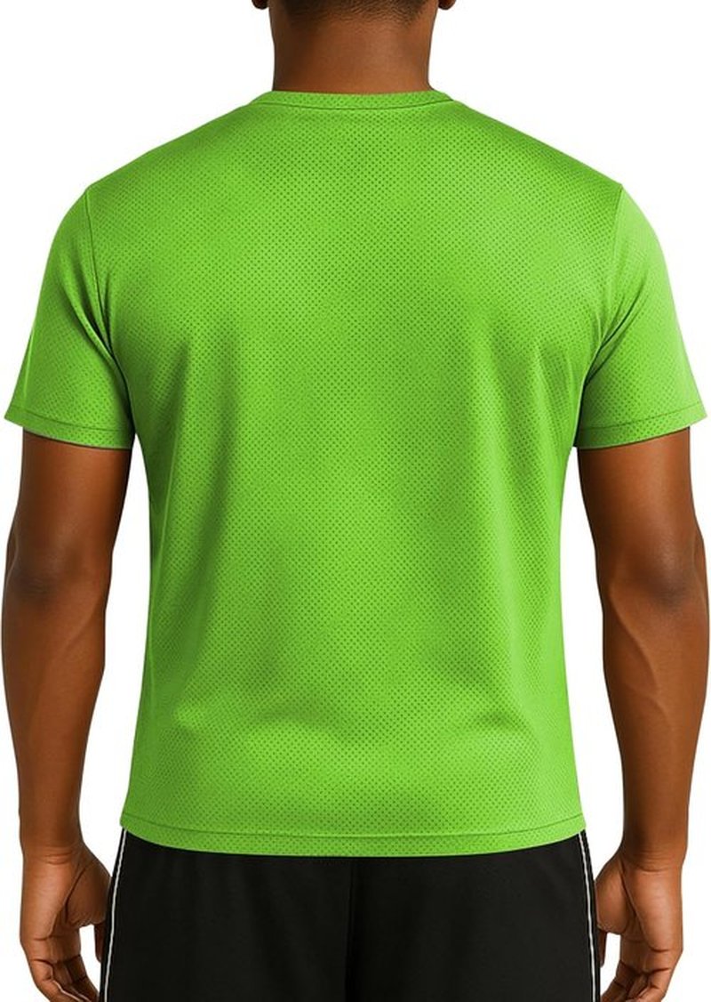American Heaven Men's Crew Neck Mesh T-Shirts - Dry Fit Athletic Gym Tops | Multi-Pack Colors