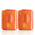 MAKARI Extreme Active Intense Argan & Carrot Oil Exfoliating Soap 2-Pack (7 oz) | Radiance-Boosting Bar | With Apricot Seed Extract & Vitamins C & E | Helps Reveal Smoother-Looking Skin