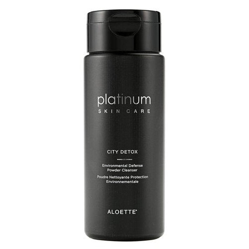 Aloette City Detox Charcoal Infused Powder Cleanser - Sulfate & Cruelty Free, 1.7 Fl Oz