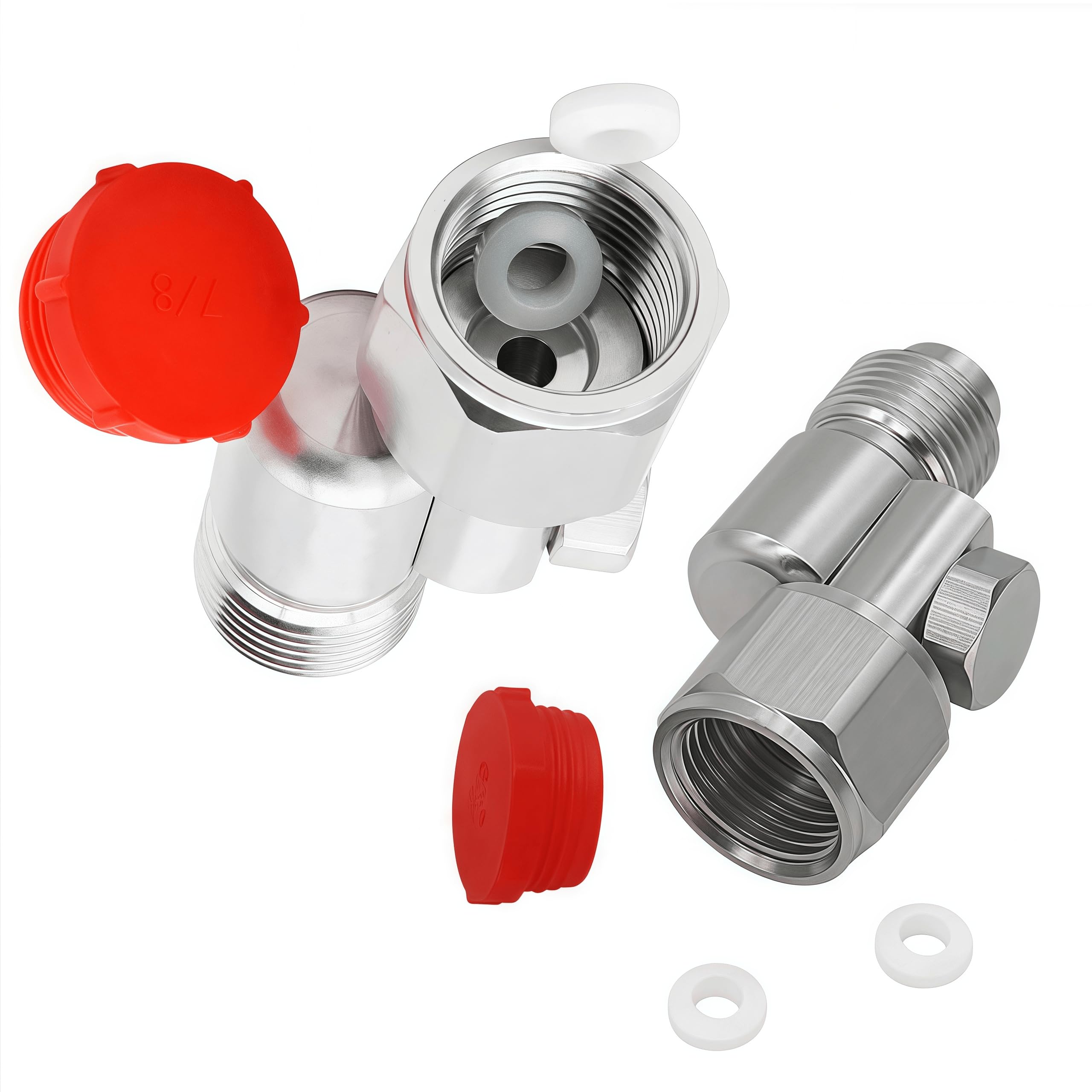 235486 7/8 Inch Thread Swivel Joint 235486 for 180 Degree Rotation Airless Paint Spray Gun Swivel Joint, 3600 PSI Maximum Working Pressure