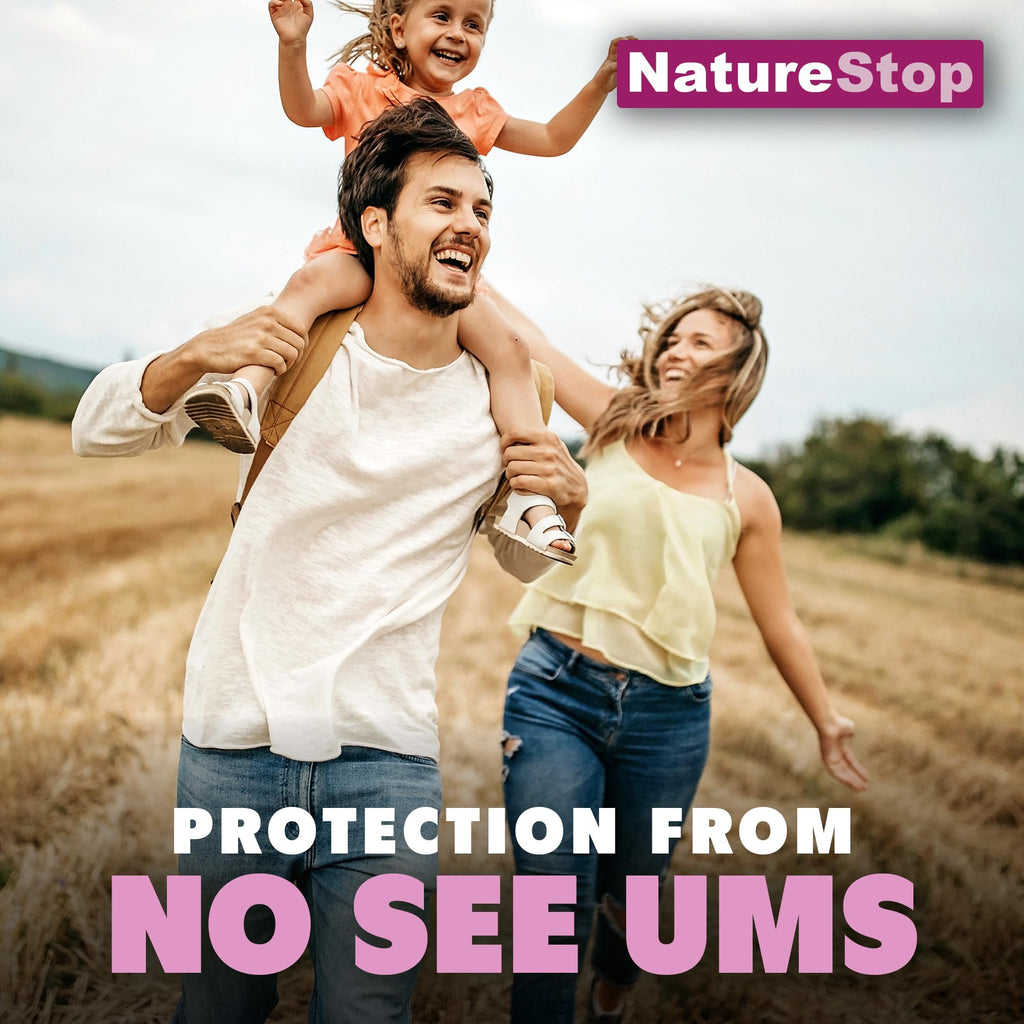 NatureStop No-See-Ums Repellent - DEET-Free Personal Repellent Spray for Outdoor Activities, 6 oz