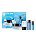 Belif Aqua Bomb Dive Into Hydration Set - Korean Skin Care Gift Set for Mom | Includes SPF 45, Hydrating Toner & Eye Serum