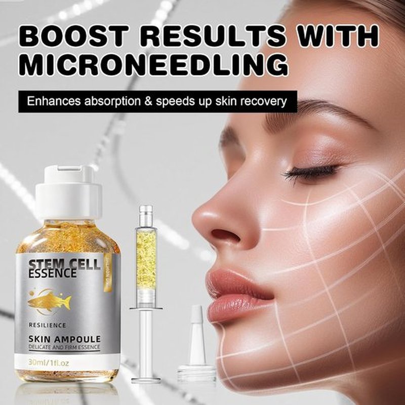 Salmon DNA Serum - Anti-Aging Hydration Booster for Face & Body | Skin Repair & Brightening
