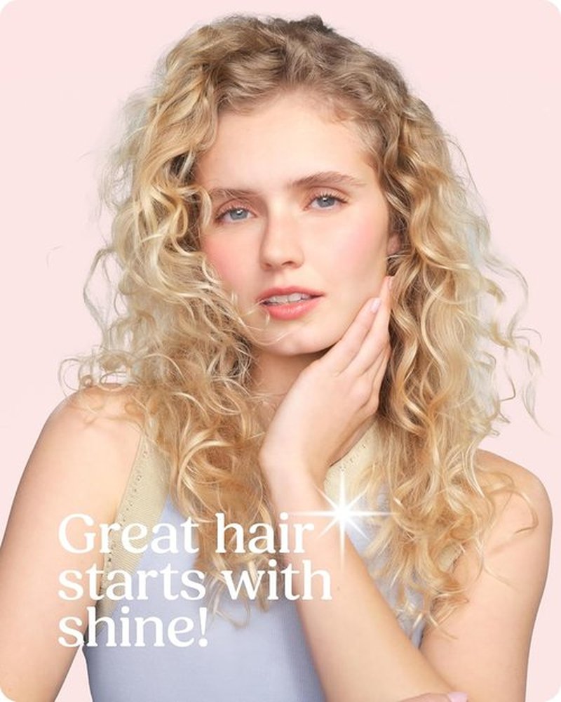 Glaze Supergloss Color Conditioning Gloss - Hydrating Semi-Permanent Hair Gloss for Light Blonde - 6.4 Fl Oz - Purple Pearl