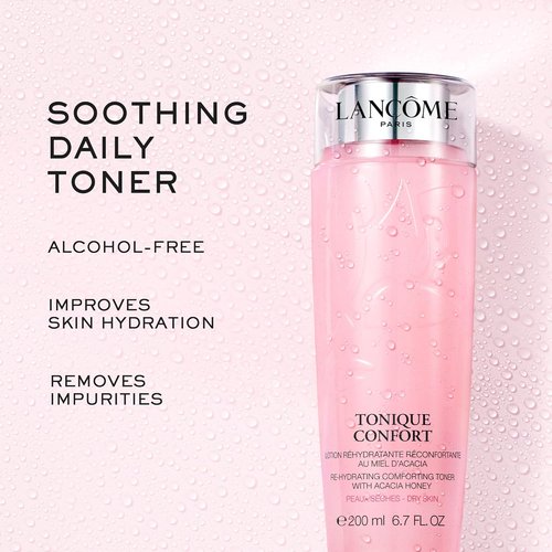 Lancôme Tonique Confort Hydrating Face Toner - Hyaluronic Acid & Acacia Honey for Deep Moisture