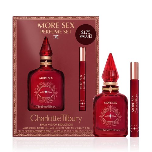 Charlotte Tilbury More Sex Eau De Parfum - Pheromone-Infused Sandalwood Fragrance | Long-Lasting Scent with Black Pepper & Musk Notes