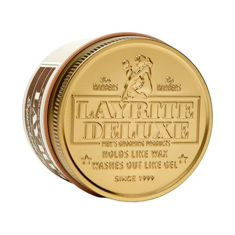 Layrite Superhold Pomade - Maximum Hold & Shine | 4 Oz Hair Styling Product