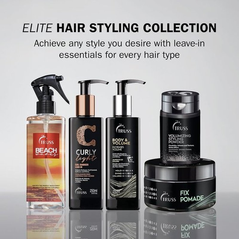 TRUSS Beach Wave Spray - Texturizing Spray for Effortless Beach Waves - Promotes Healthy Hair Growth & Volume (8.79 fl oz)