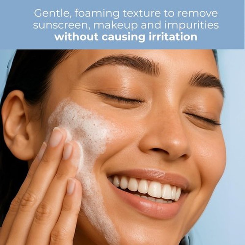 EltaMD Skin Recovery Foaming Facial Cleanser - Gentle Formula for Sensitive Skin | 6 oz