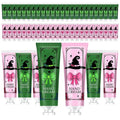 Demissle 48 Pack Witch Party Favors Gifts Bulk for Women Hand Cream Pink and Green Travel Size Hand Lotion Girls Mom Birthday Thanksgiving Nurse Pharmacy Week Appreciation Gifts