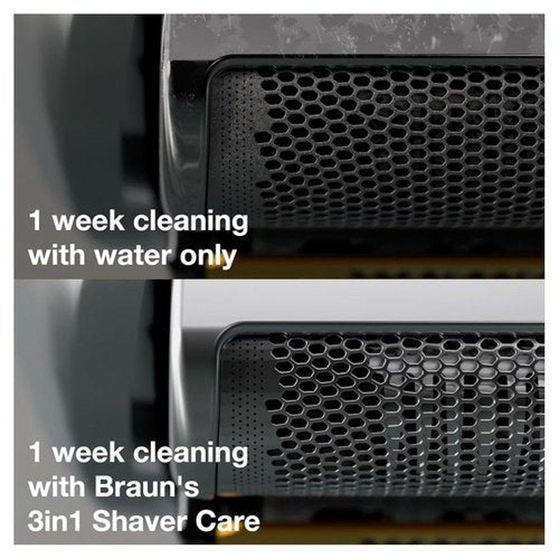 Braun Clean & Renew Refill Cartridges - Replacement Shaver Cleaner Liquid Solution | Pack of 10