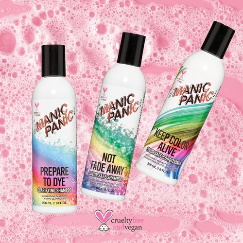 Manic Panic Clarifying Shampoo - Sulfate-Free Formula for Color Treated Hair | Vegan & Cruelty-Free (8oz)