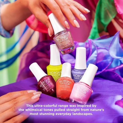 Morgan Taylor Spring Collection Now & Zen - Professional Lacquer. Vibrant, Chip-Resistant, Fast-Drying, Long-Lasting, High-Shine Finish, Perfect for Manicures & Pedicure (Star Walking, 15mL)