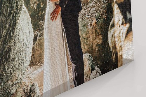 P&L ART Custom Canvas Prints - Transform Your Photos into Stunning Wall Art | Framed 8x10 for Home Decor