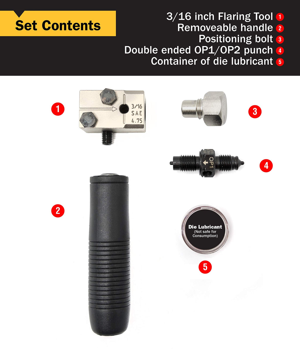 Titan 51535 3/16-Inch Double Flaring Tool