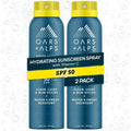 Oars + Alps SPF 50 Sunscreen Spray - Fast-Absorbing, Lightweight & Non-Greasy | 6 Oz, 2 Pack, Reef Safe