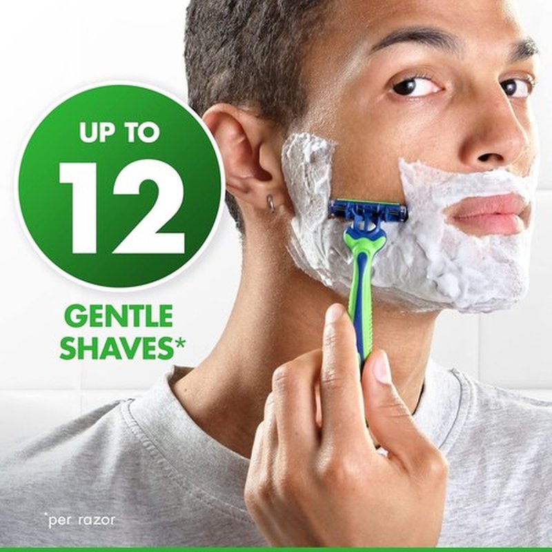 Gillette Sensor3 Sensitive Men's Disposable Razors - Comfort & Precision | Pack of 4