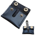 MEEBOY Handmade Leather Safety Razor Travel Cover, Double Edge Razor Head Protective Sheath For men Fits Most Safety Razors (Coffee)