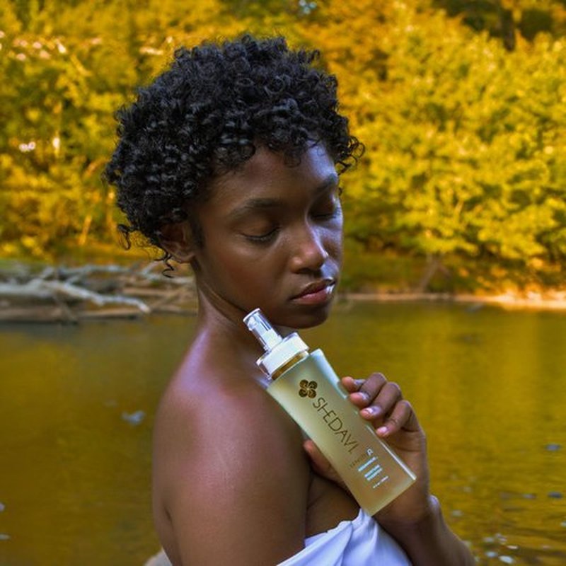 Shedavi LENGTH₂O™ Aquaholic™ Moisture Shampoo for Dry Hair 8 fl oz. - Moisturizes Dry Hair Silicone-Free - Vegan Hydrating Women Shampoo for Dry, Color-Treated Hydrates & Hair Growth Sulfate-Free